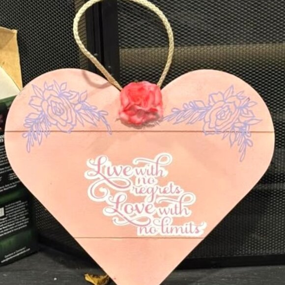Handmade Other - Heart Wall sign